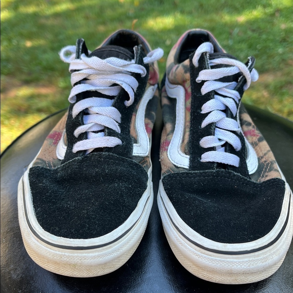 Vans Old Skool Woodland Wash sneakers women’s size 6, boys size 4.5 - Picture 5 of 9